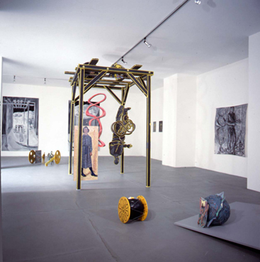 Holger Bunk – Installation »Moderne Liebe« (1989)