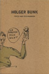 Katalog »Holger Bunk – Texte und Zeichnungen« (1990)
