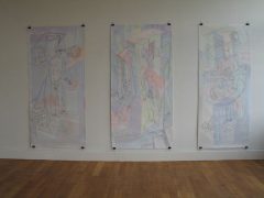 Ausstellung »Holger Bunk – werken op papier en stof«, Reuten Galerie Amsterdam (2004)