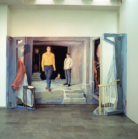 Holger Bunk – »Zweifacher Raum« (1984), Bildinstallation im WKV Münster