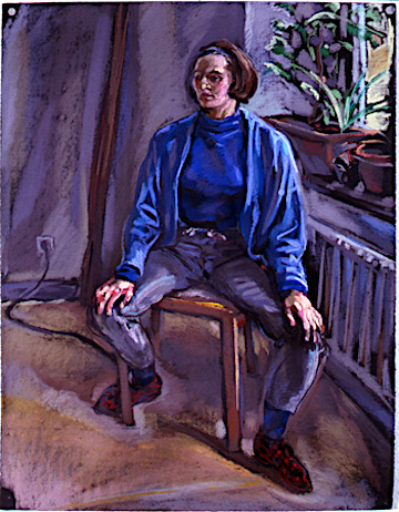 Holger Bunk – »Anna mit blauem Pullover« (18-87)